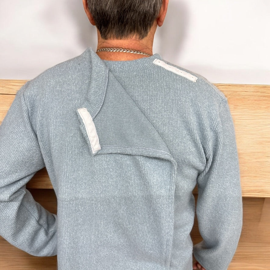 Chandail manches longues pour homme, | Bleu Turquin | A3B