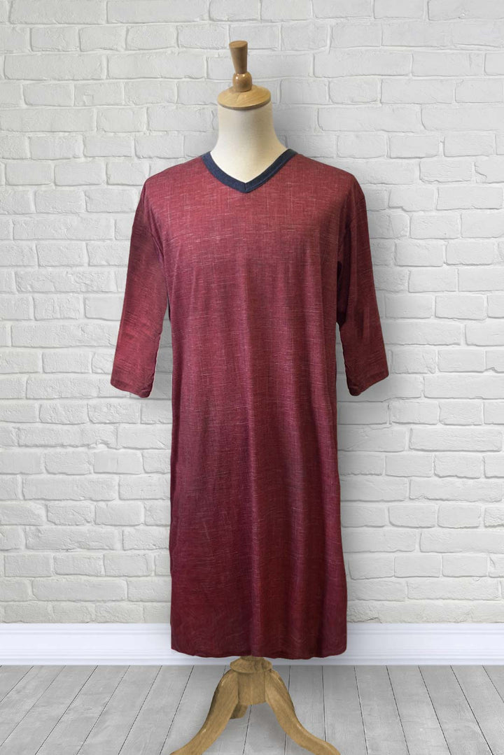 Chemise de nuit adaptée | Brique-1KHN57 | CCV