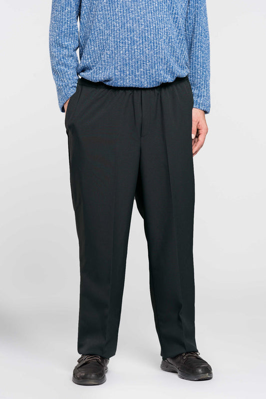 Pantalon adapté avec panneaux en gabardine | noir gris ou marine | CCV