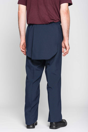 Pantalon adapté avec panneaux en gabardine | noir gris ou marine | CCV