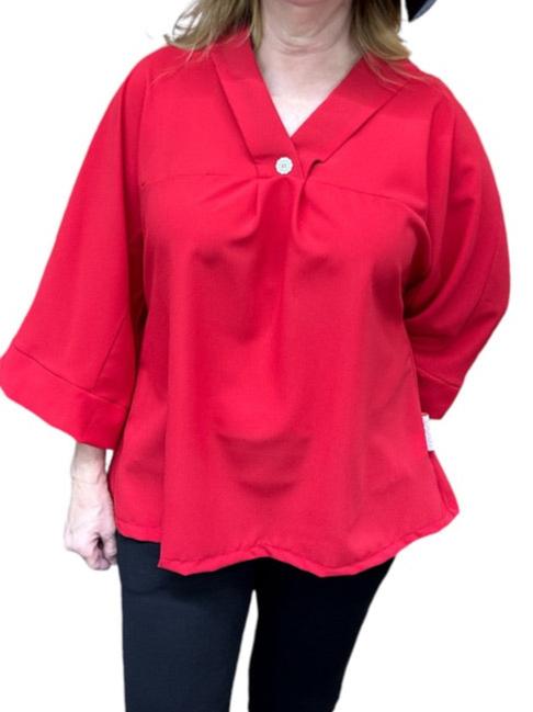 Chemisier adapté Élodie | vermillon | A3B