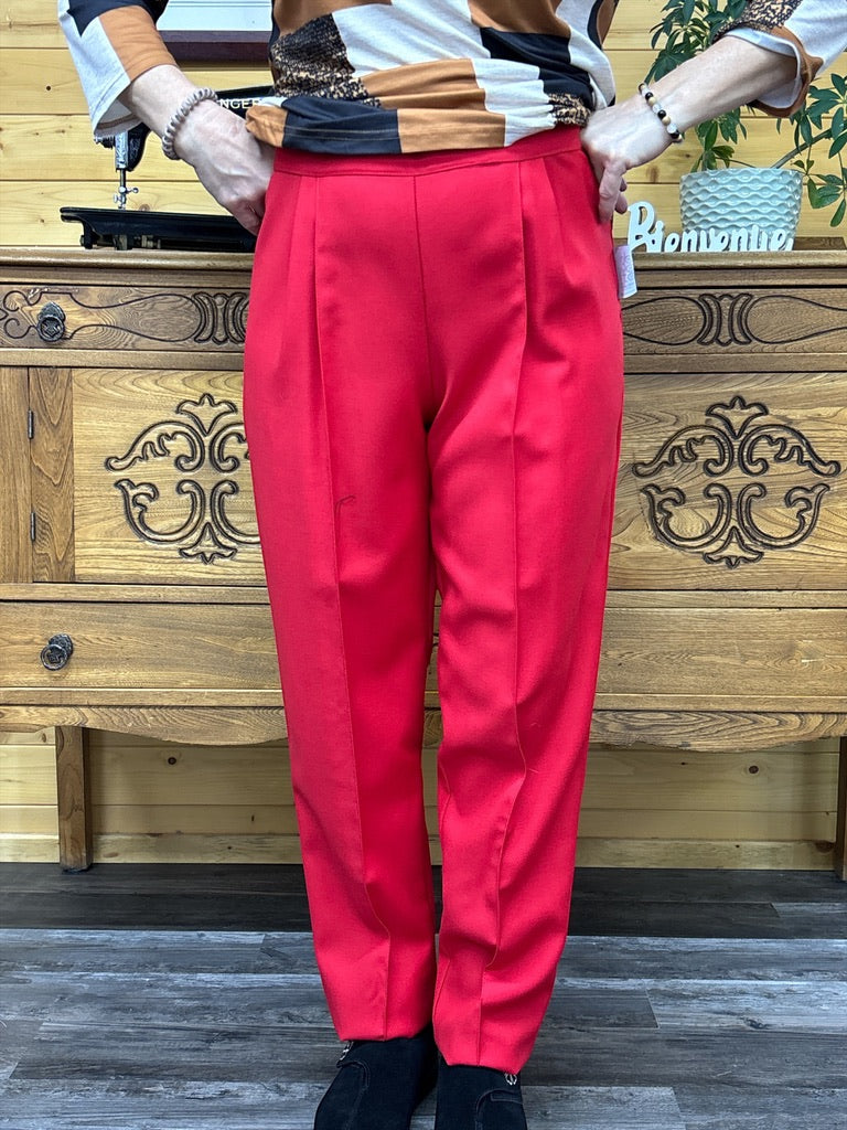 Pantalon rouge sans fond | Mode Québécoise | A3B