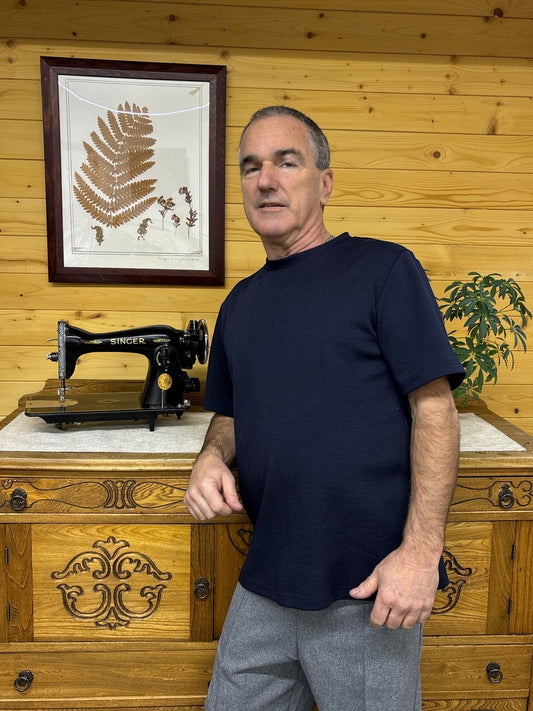 Chandail adapté manche courte | Marc noir | A3B