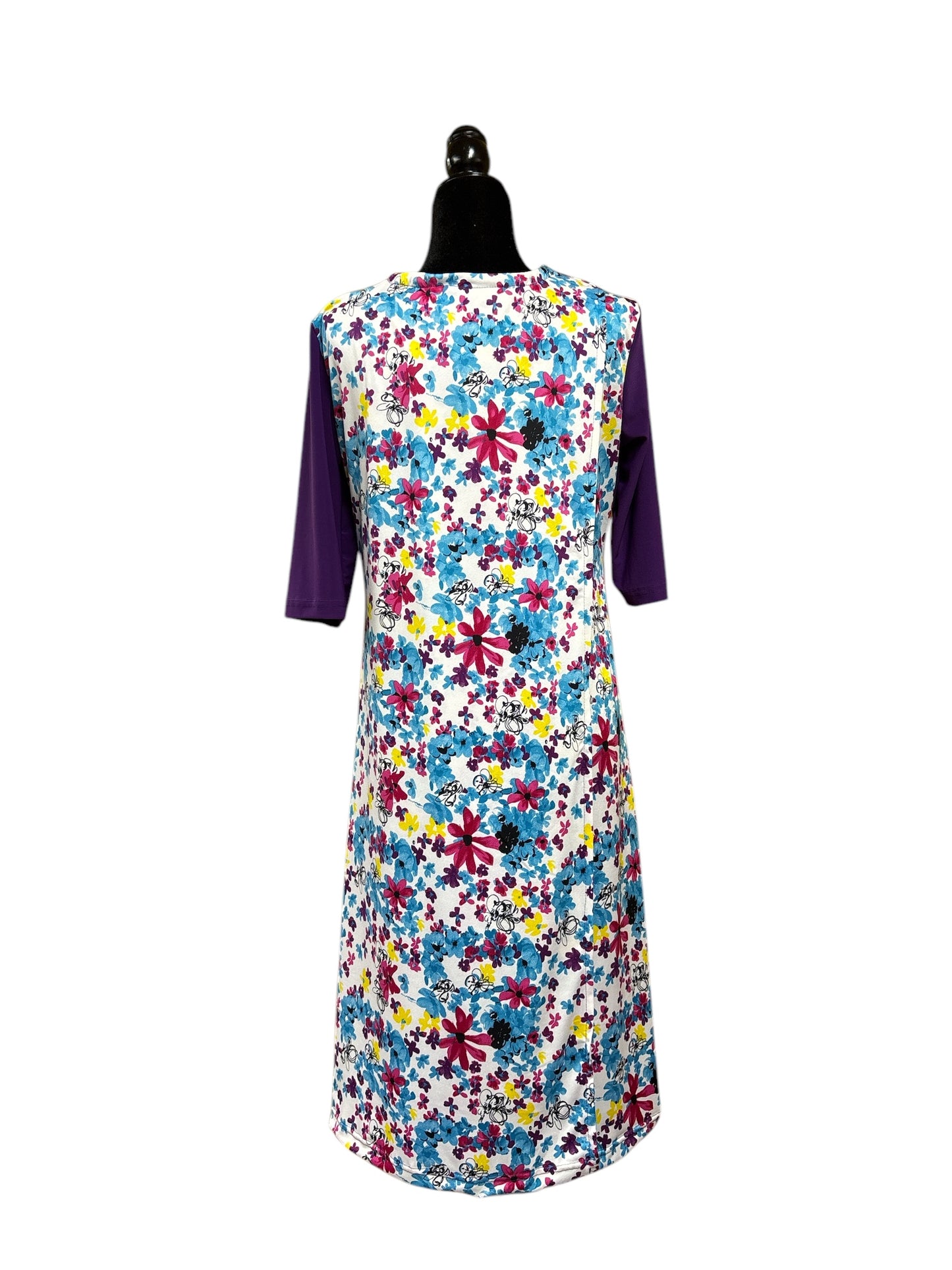 Robe adaptée manche au coude | Adèle | A3B
