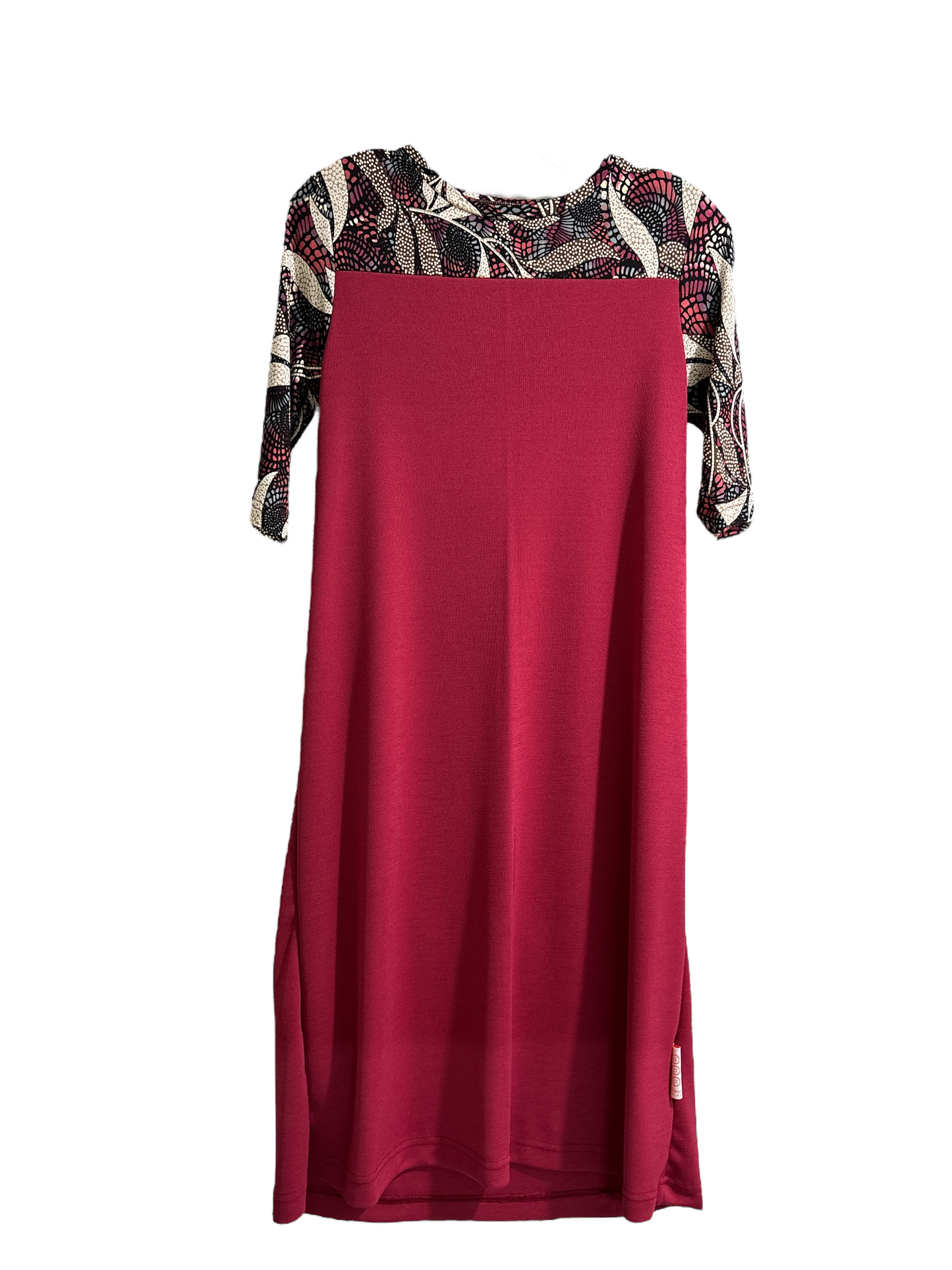 Robe adaptée Laura | Fuschia et multi | A3B