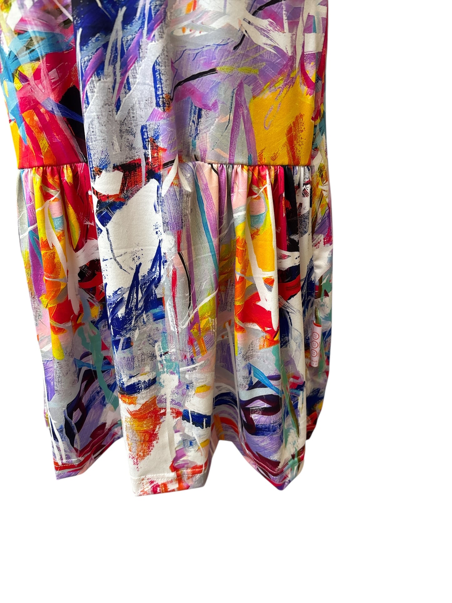 Robe adaptée manche courte Sandrine | Multi | A3B