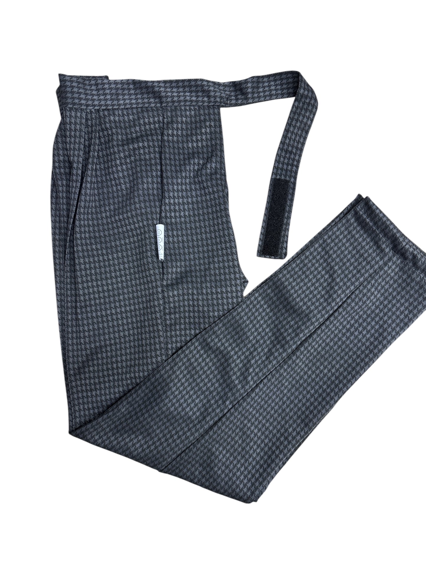 Pantalon adapté sans fond style yoga | Pied de poule | A3B