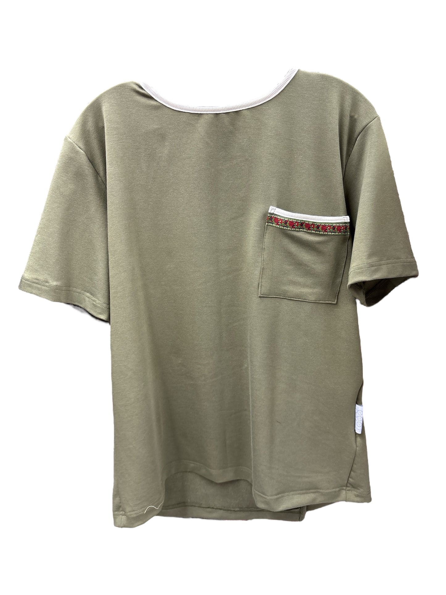 T shirt adapté manche courte | Vert Jungle | A3B