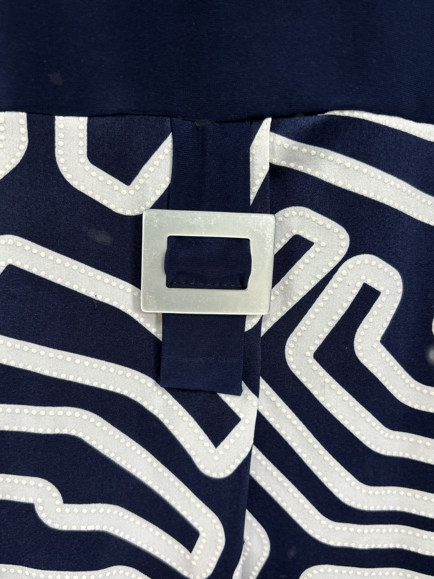 Robe adaptée élégante manche au coude | Marine | A3B