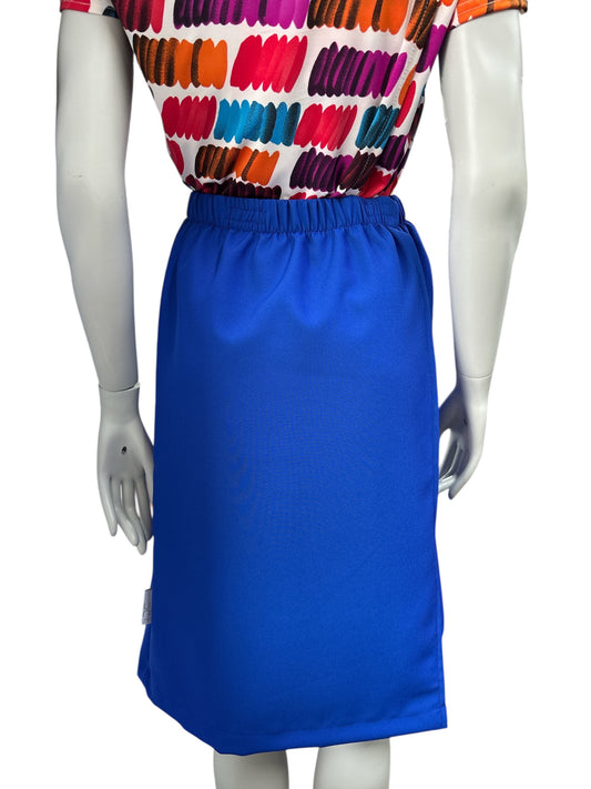 Jupe adaptée avec poche | Bleu Royal | A3B