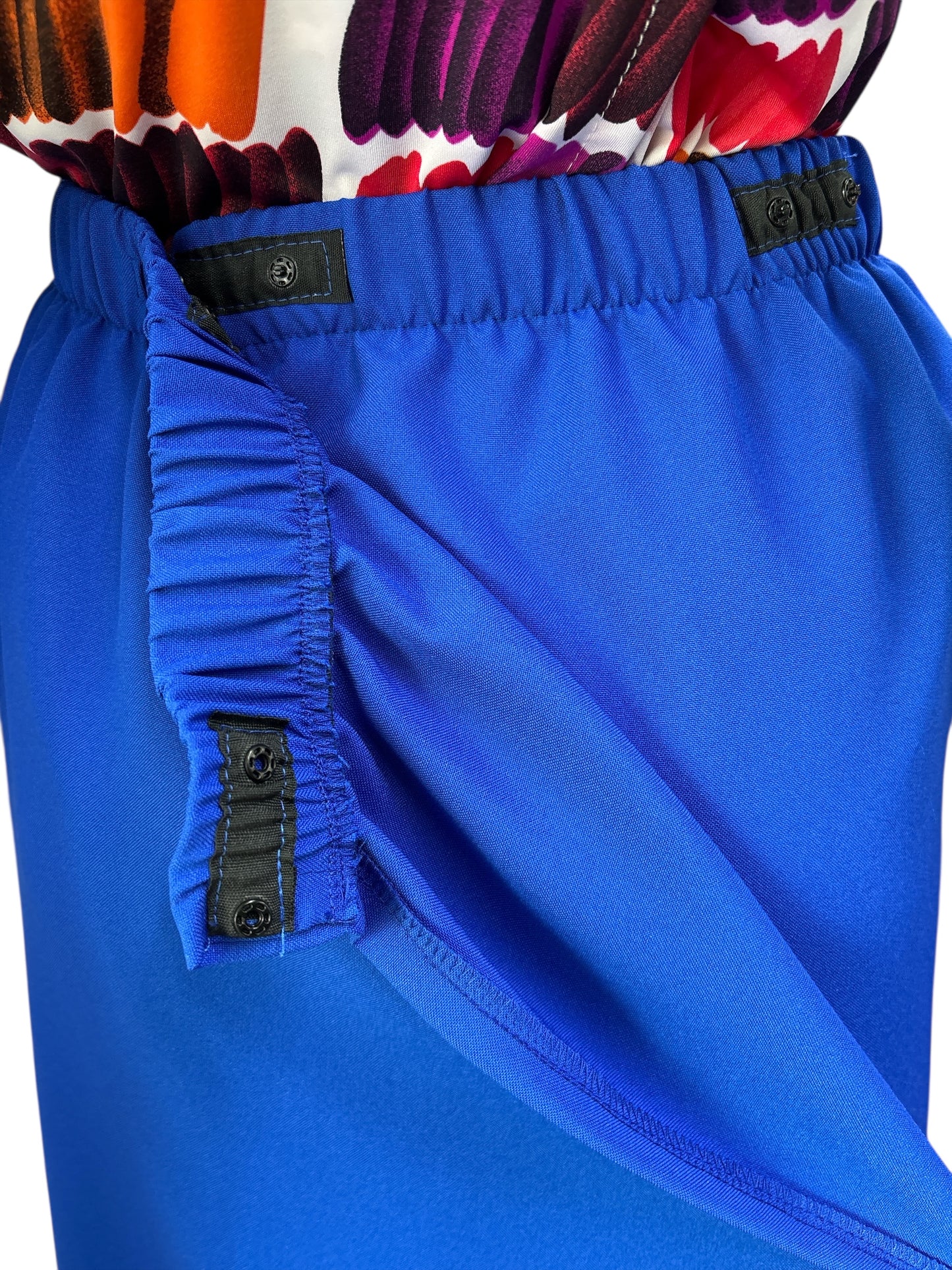 Jupe adaptée avec poche | Bleu Royal | A3B