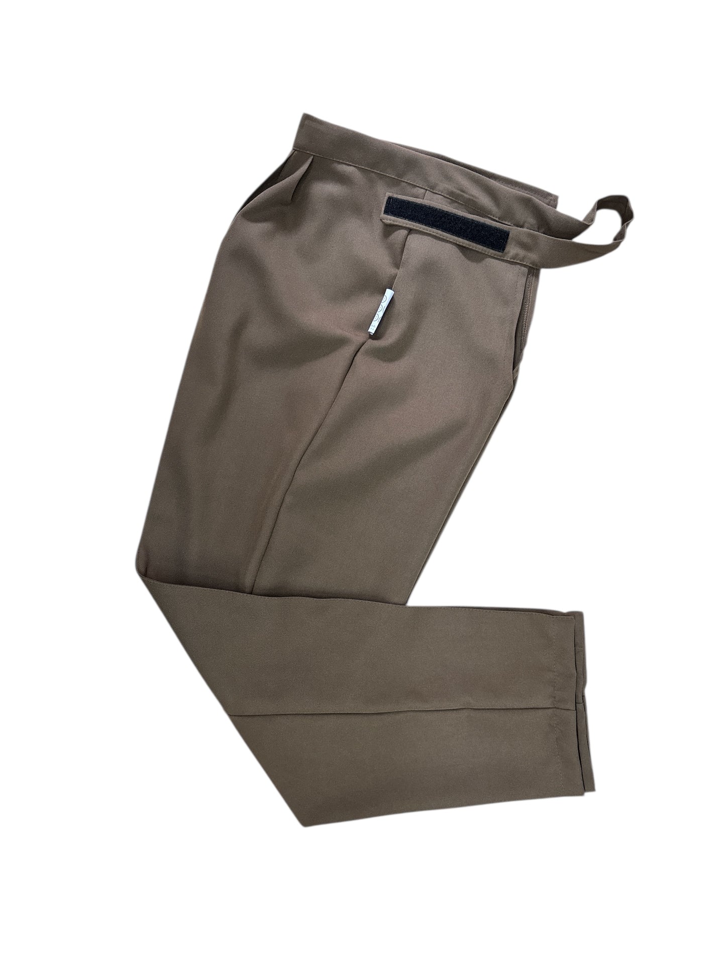 Pantalon adapté sans fond *style laine* | Taupe | A3B