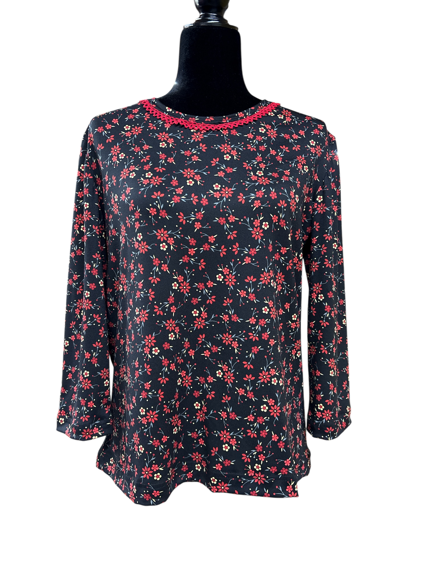 Chandail manches longues | Jocelyne- rouge | A3B