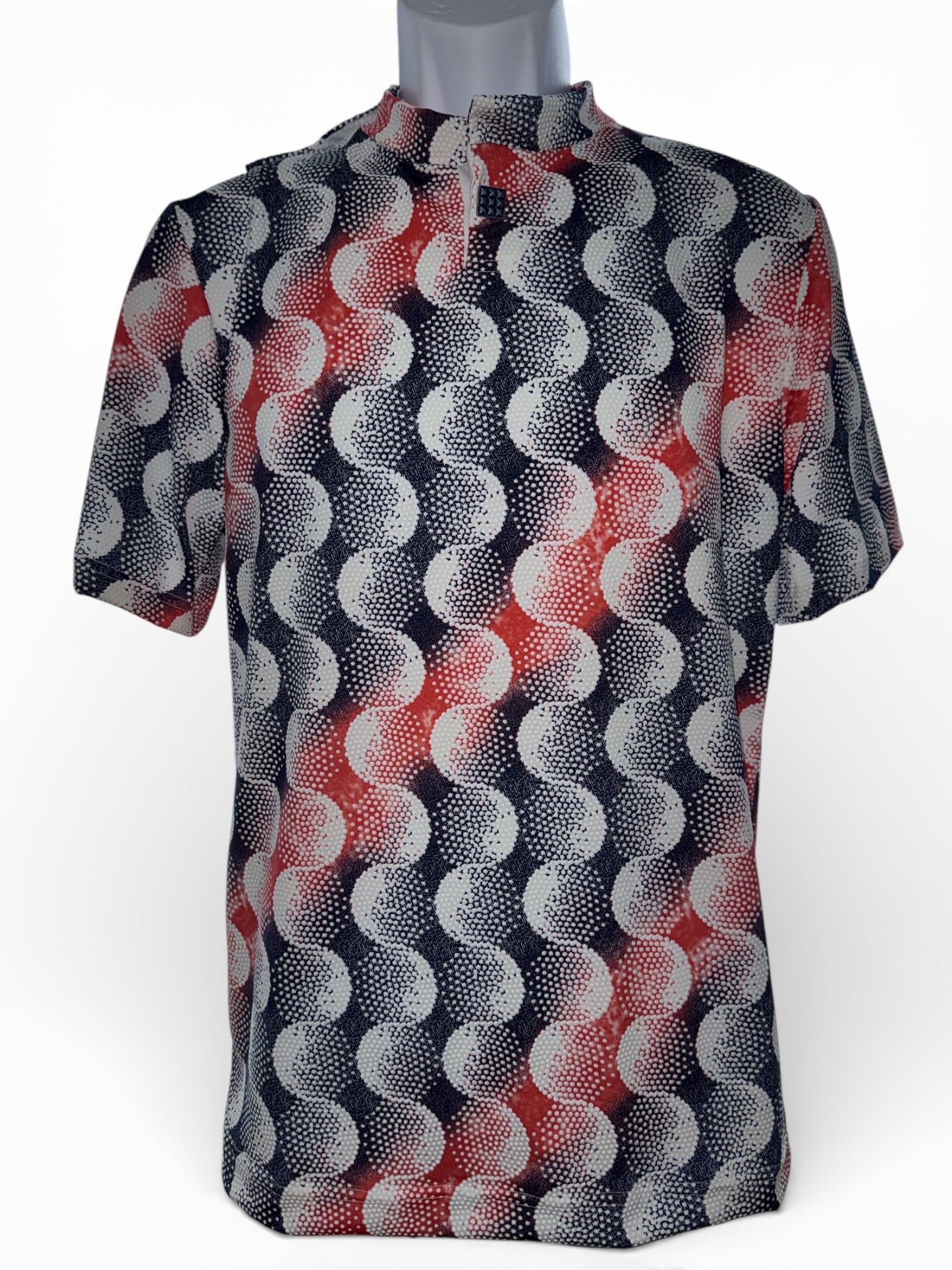 T shirt adapté style polo manche courte | Marc Golf | A3B