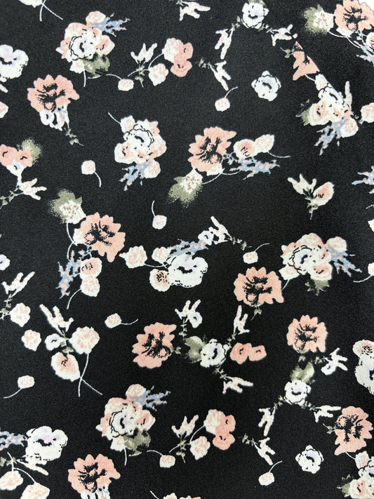 Chandail adapté manche ¾ col marinière | Bouquet de roses | A3B