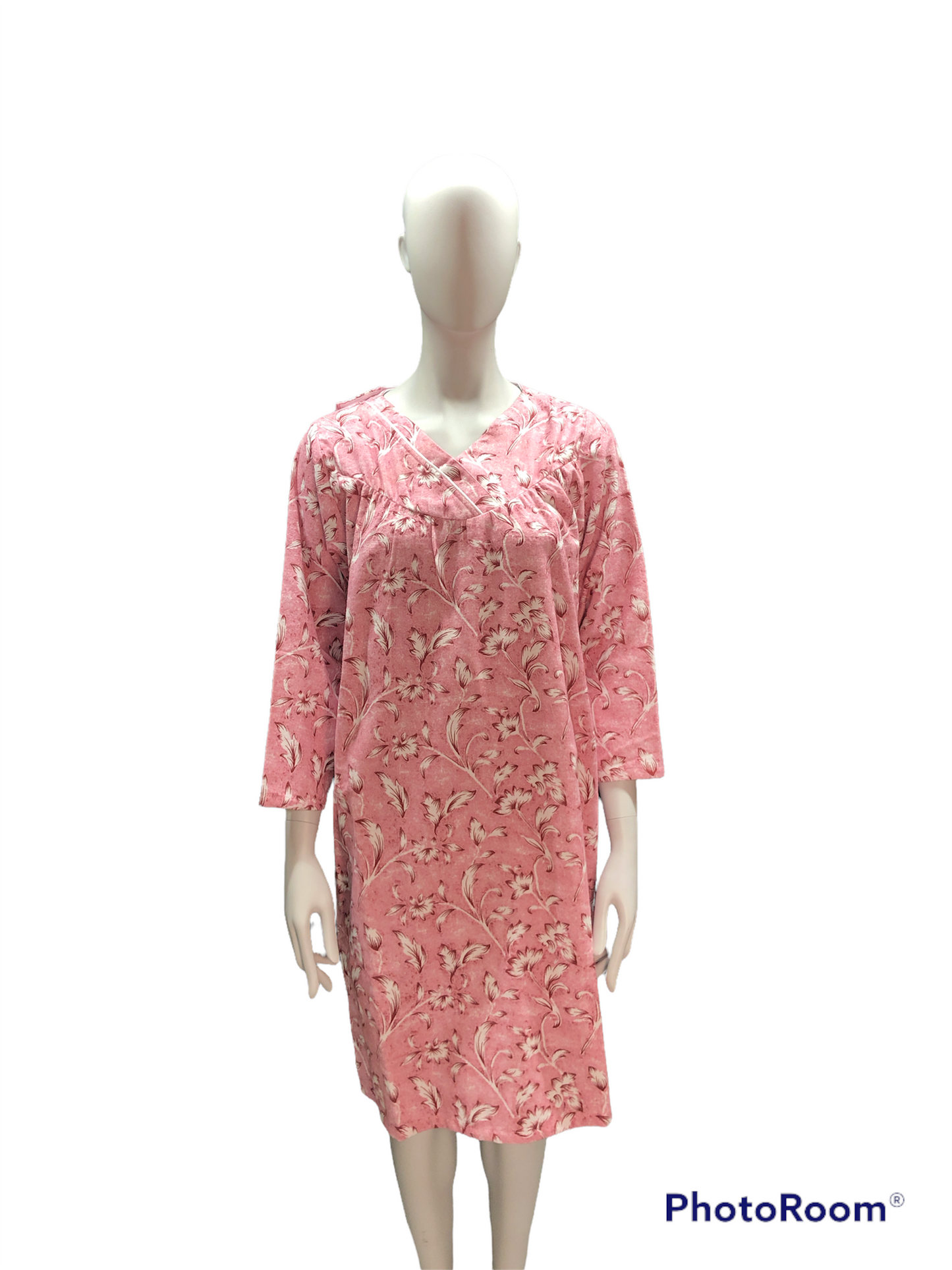 Jaquette motif plumes en flanelle | EZ