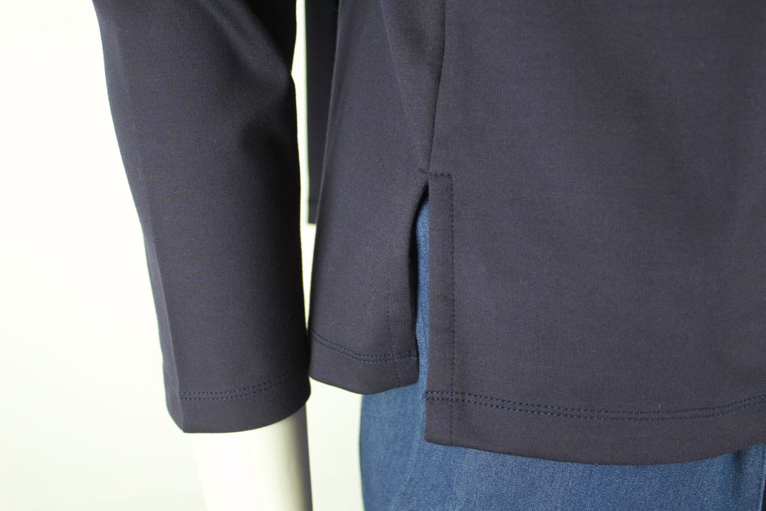 Chandail marine manches 7/8 | FB14681 | EZ