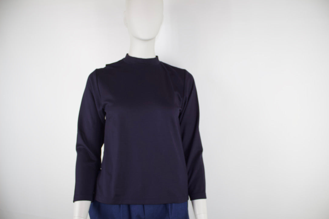 Chandail marine manches 7/8 | FB14681 | EZ