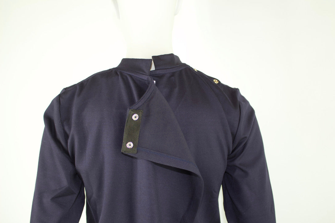 Chandail marine manches 7/8 | FB14681 | EZ