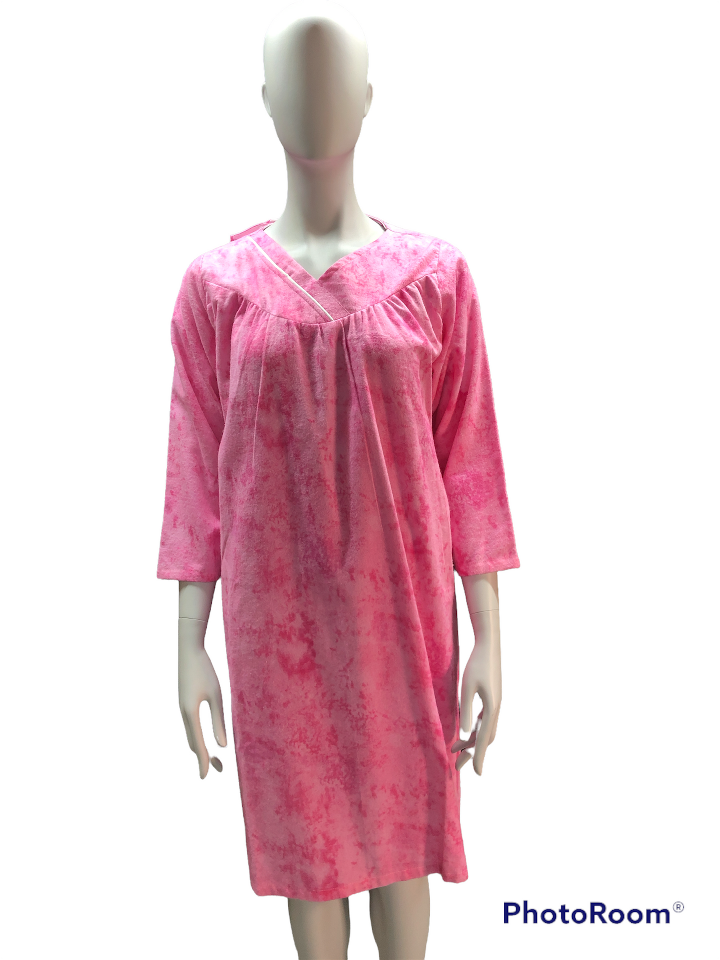 Jaquette nuages roses en flanelle | EZ