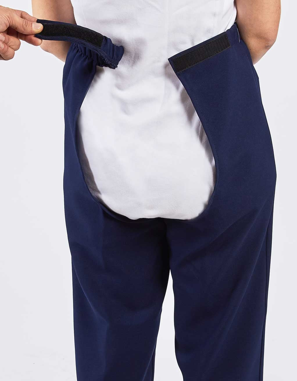 Pantalon bleu océan sans fond | Mode Québécoise | A3B