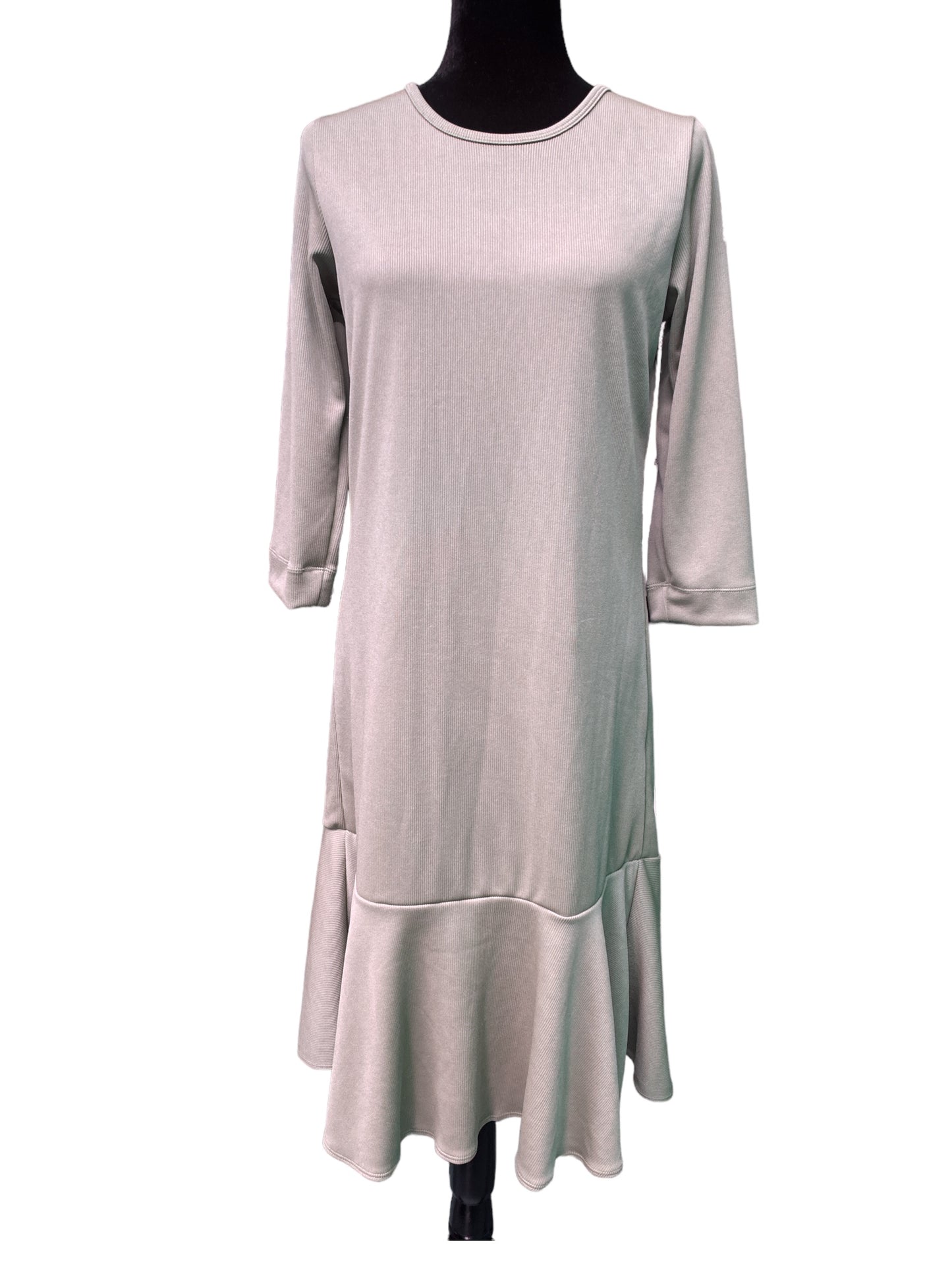 Robe adaptée Marie volant vieux rose ou bleu | 23071 | EZ