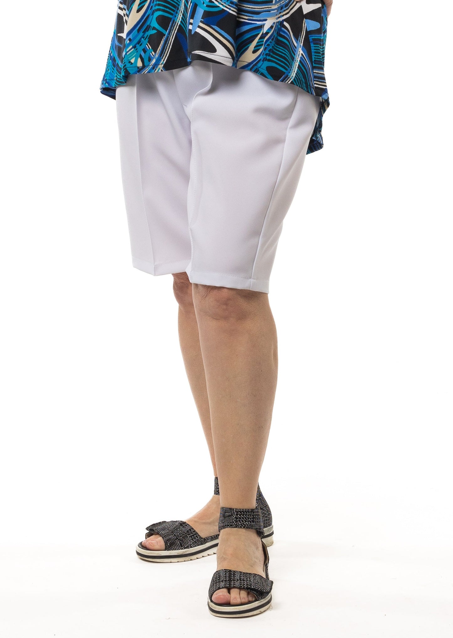 Bermuda adapté sans fond | blanc-2186A | T&L
