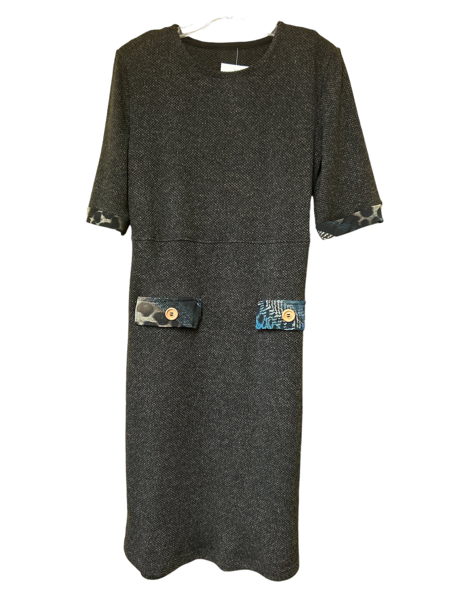 Robe Inès | en tricot chocolat | A3B
