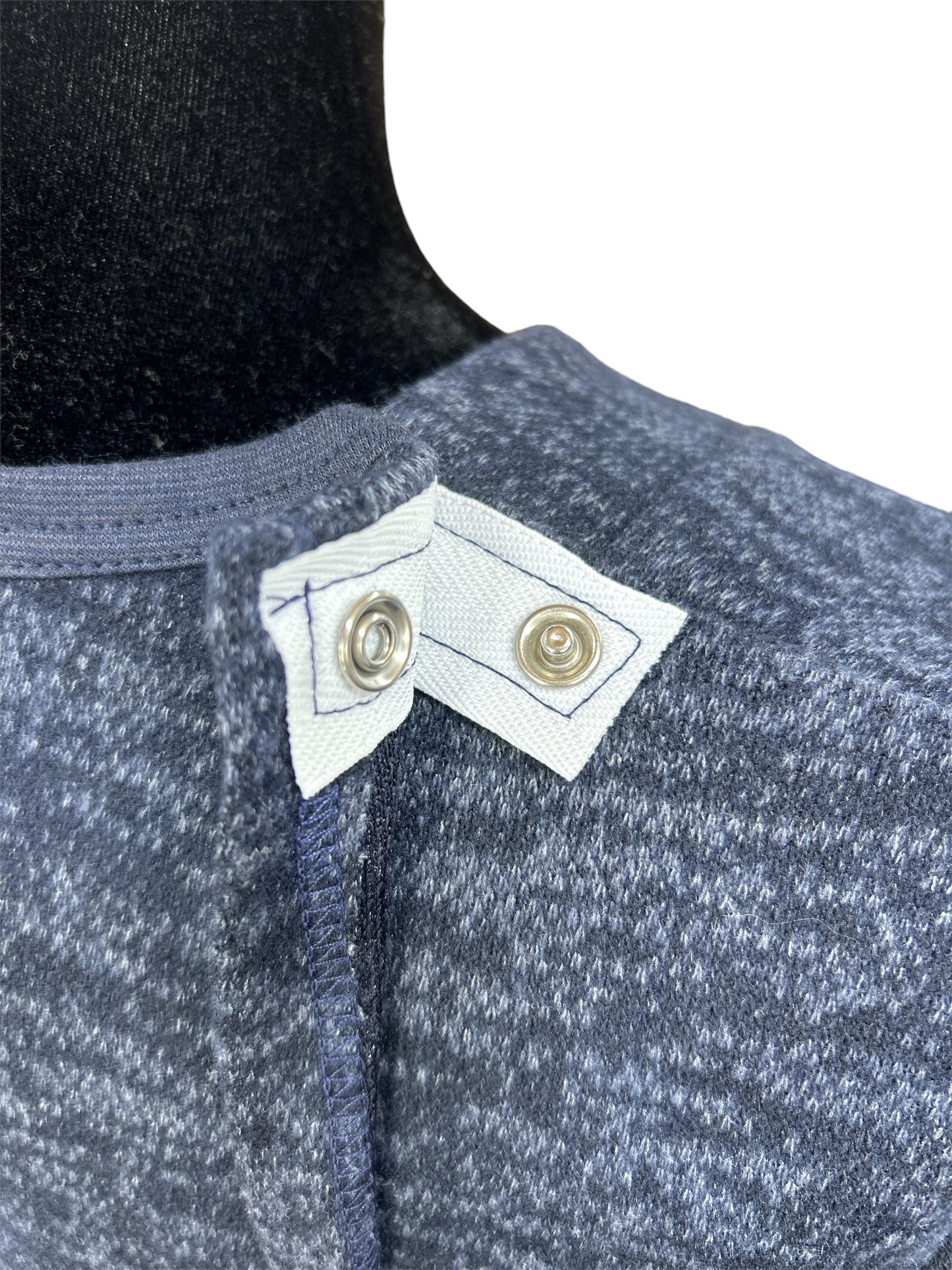 Chandail adapté manches longues pour dame |1UT367 Marine et rose | CC