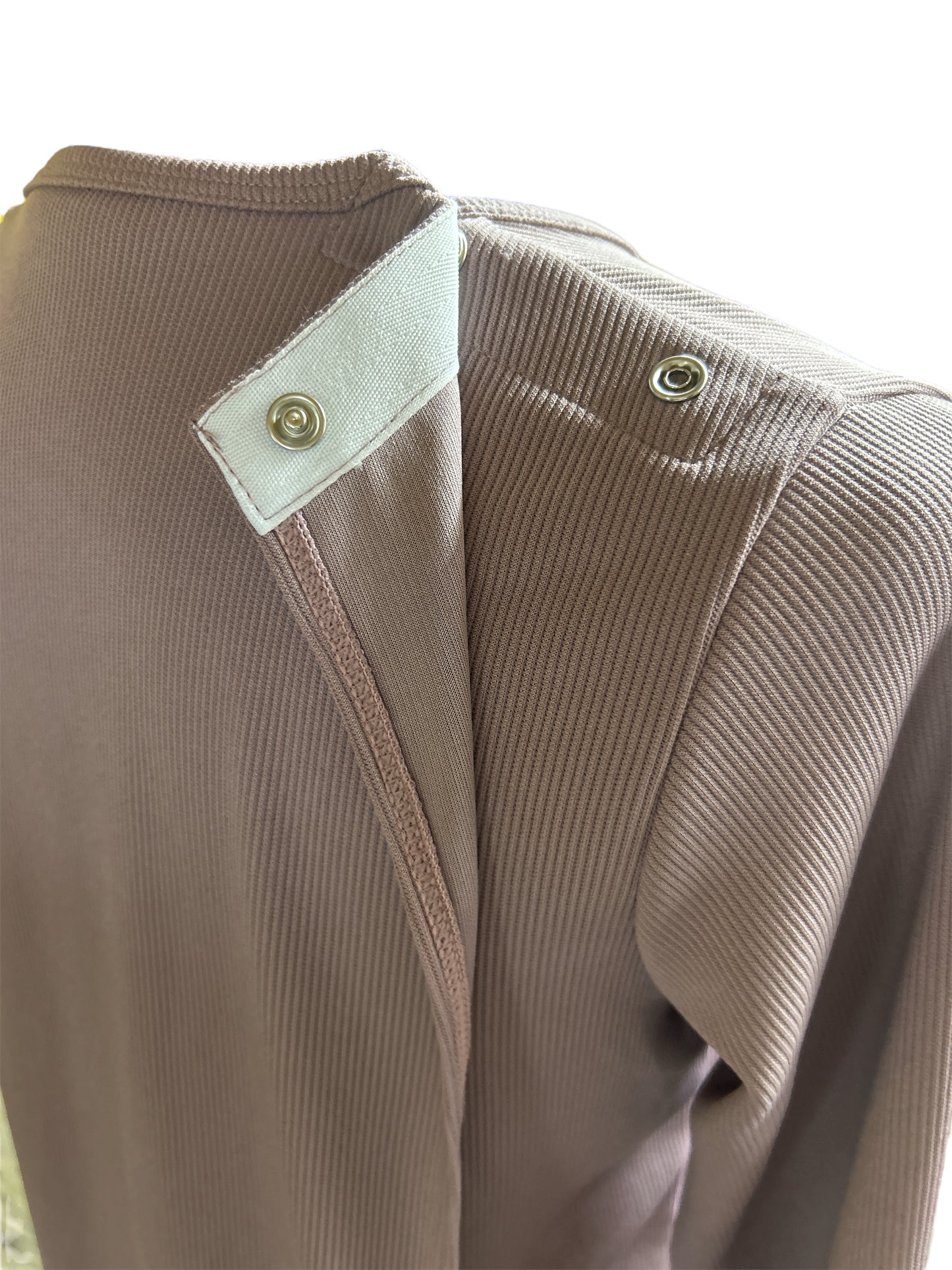 Robe adaptée Marie volant vieux rose ou bleu | 23071 | EZ