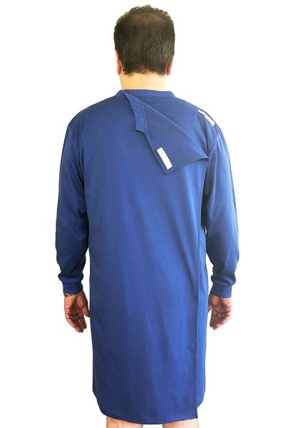 Chemise de nuit adaptée bleue en jersey |  Félix | OVD