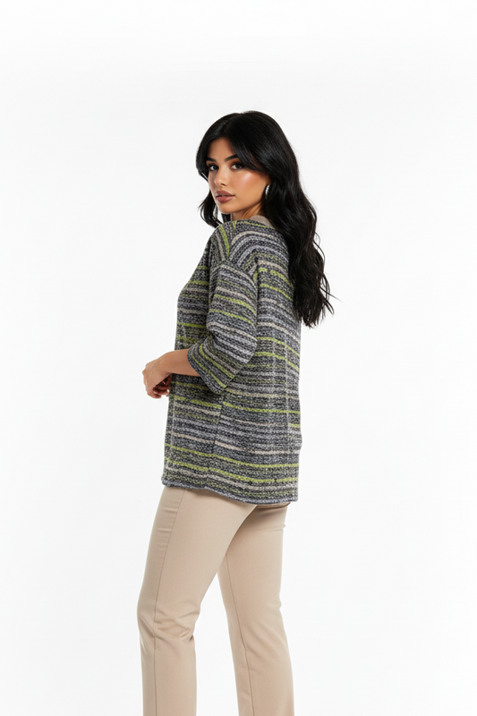 Chandail adapté manche au coude | mini veste | A3B