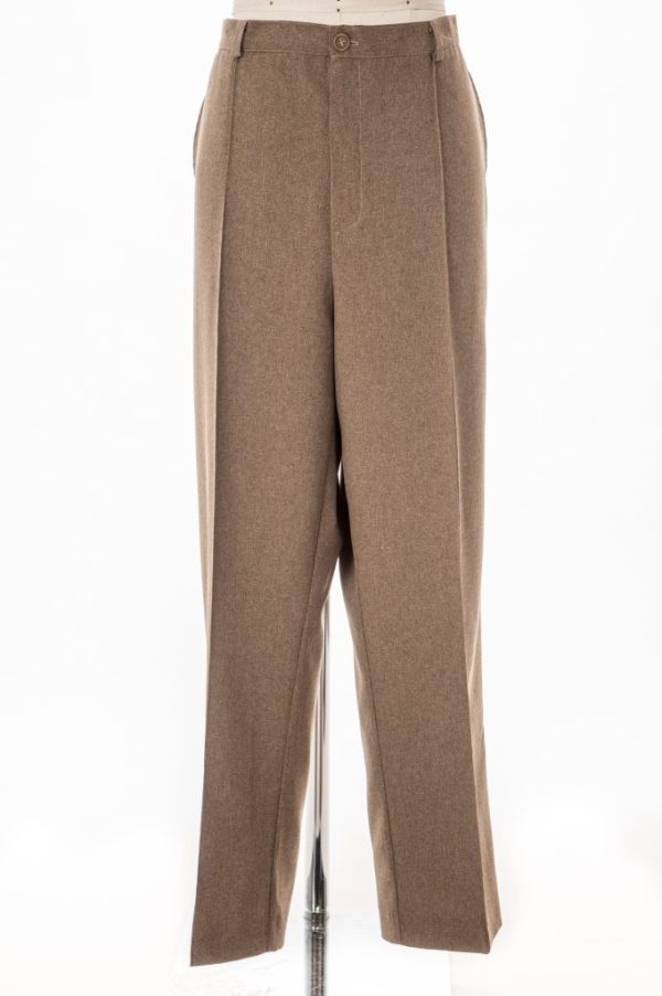 Pantalon adapté moka pour hommes | 2108A | Mode Québécoise | T&L