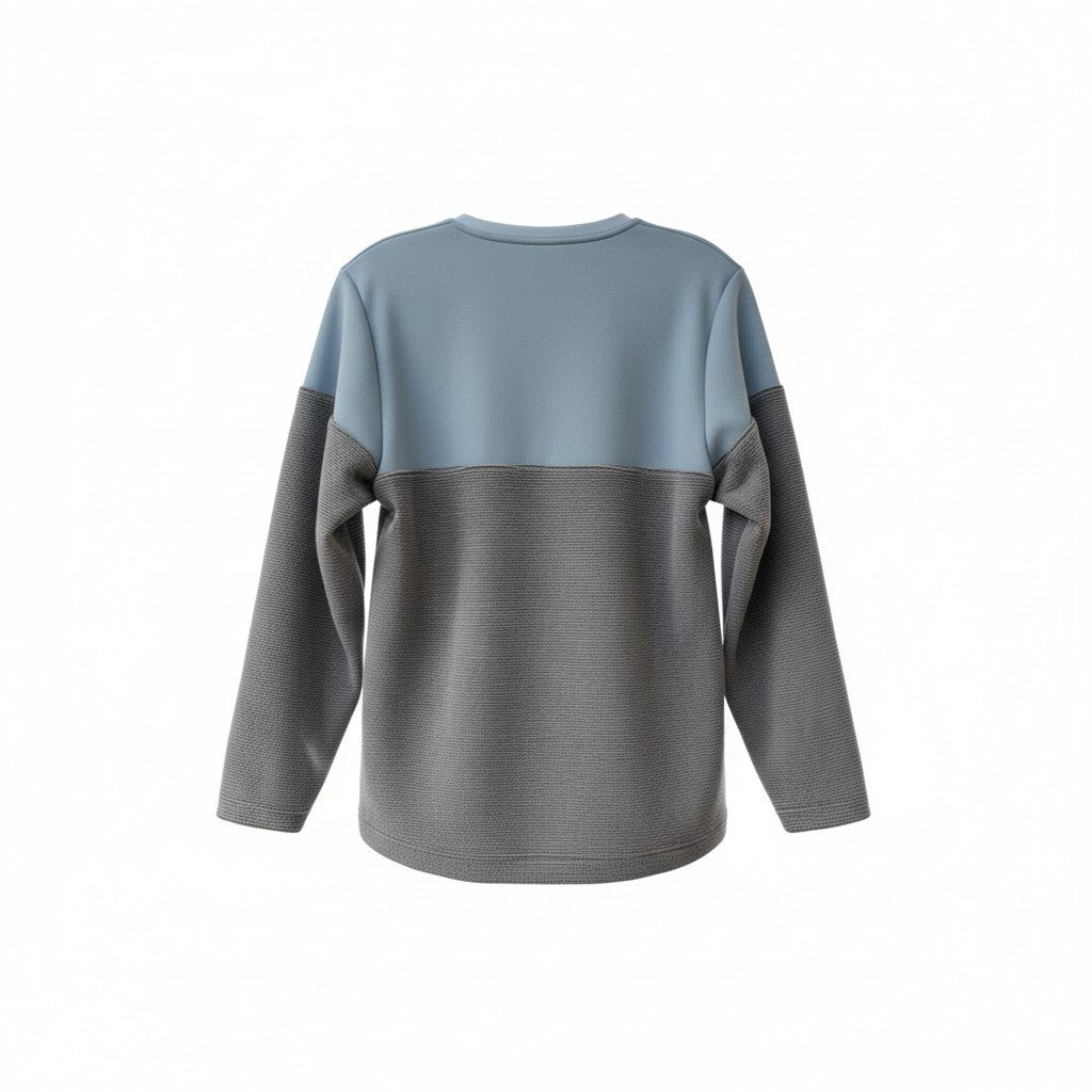 Chandail adapté manches longue Homme | Marc Bleu | A3B