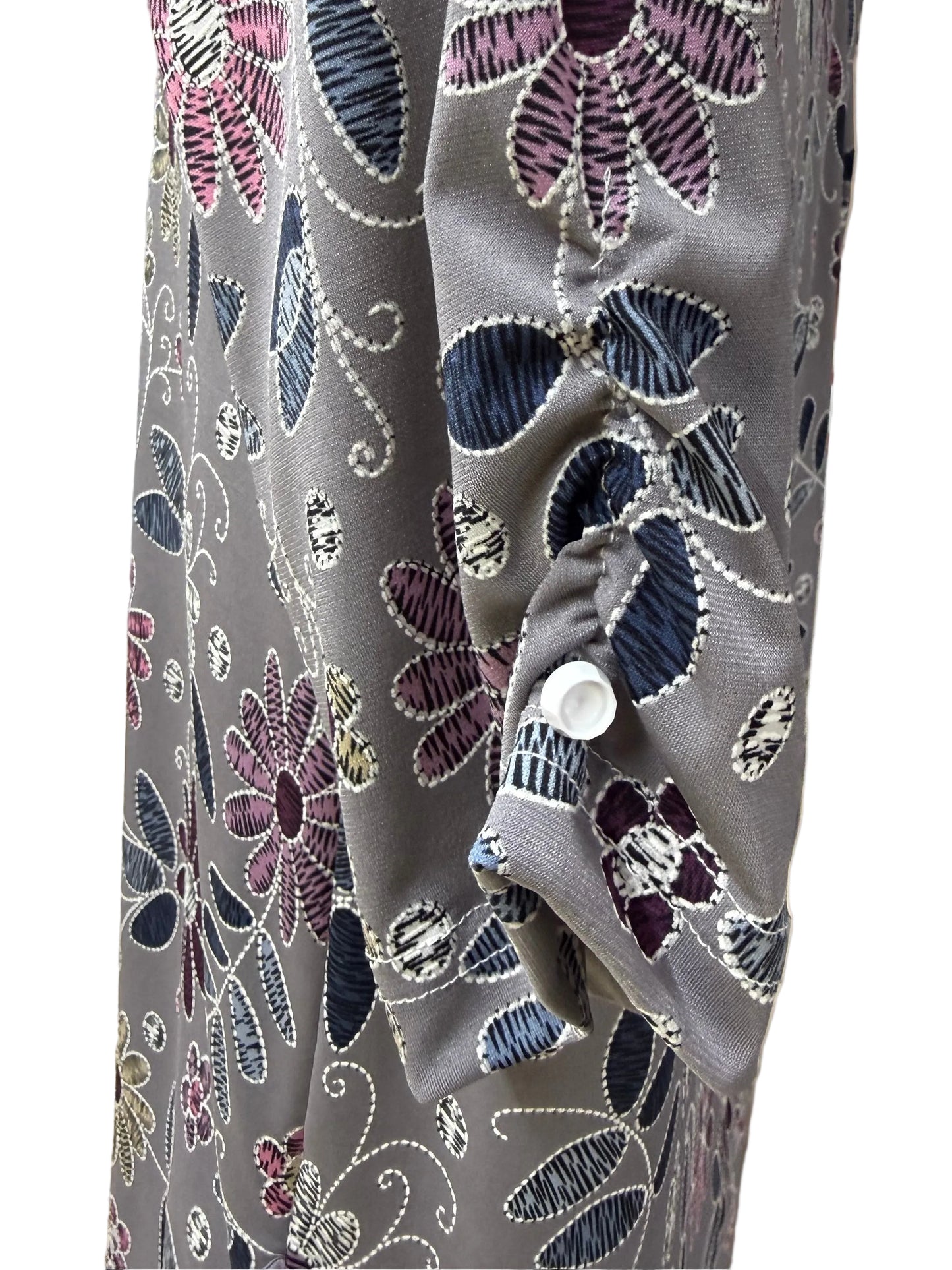 Chandail adapté manche au coude | Lilas fleuri | A3B