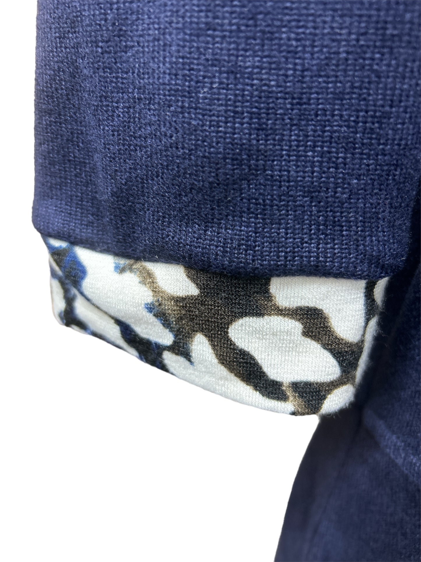 Robe adaptée marine en tricot, pour dames | Inès | A3B