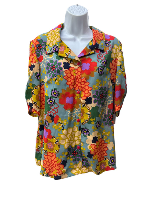Blouse adaptée pour dames, col chemisier | Alicia | A3B