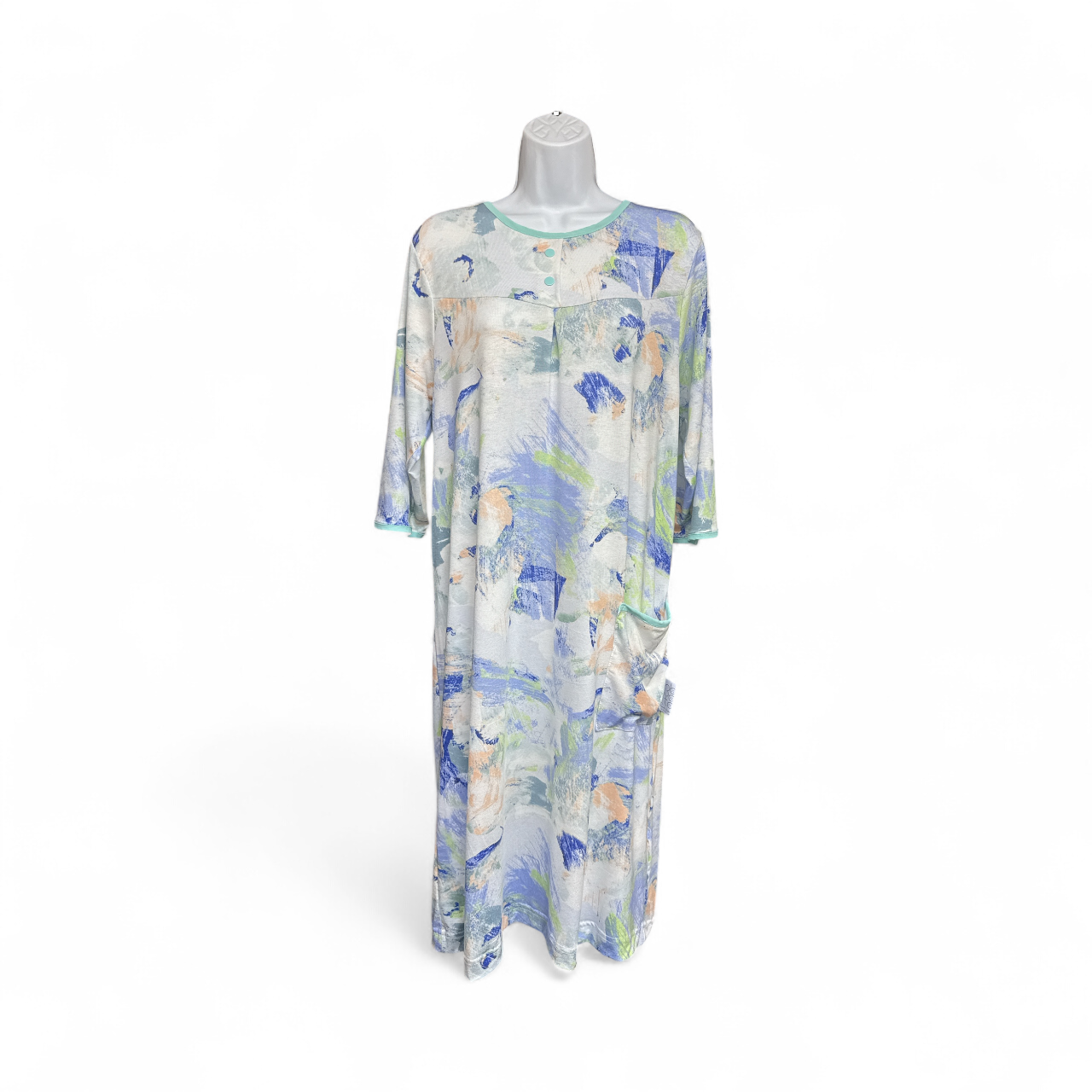 Jaquette adaptée en coton et spandex, manche 3/4 | Léonie | A3B