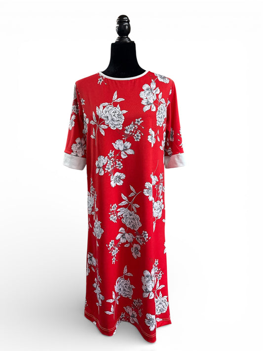 Robe adaptée manche au coude | Elena