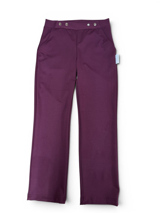 Pantalon adapté, ouverture sur le devant | Parker-Bordeaux | A3B