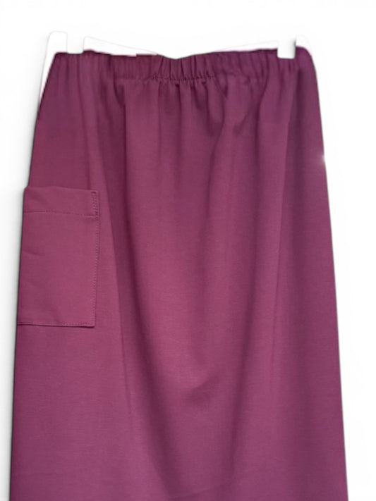 Jupe adaptée avec poche | Bordeaux | A3B