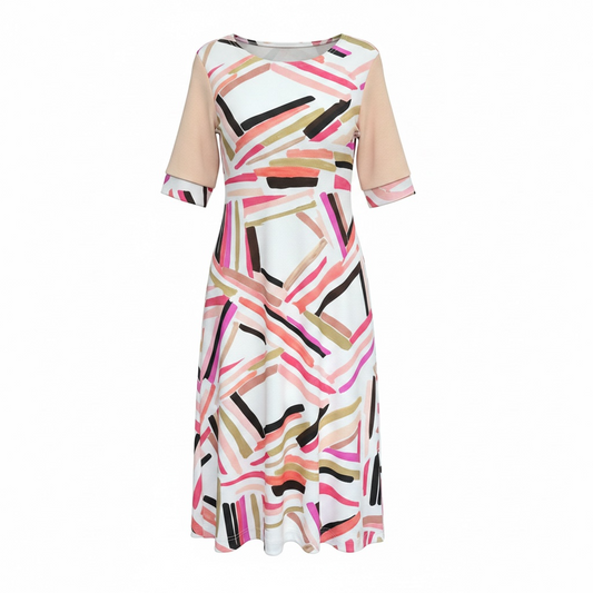 Robe adaptée Lorraine | manche au coude  | A3B