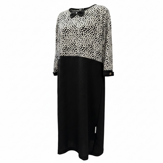 Robe adaptée manche longue | Mlle SCREW | A3B