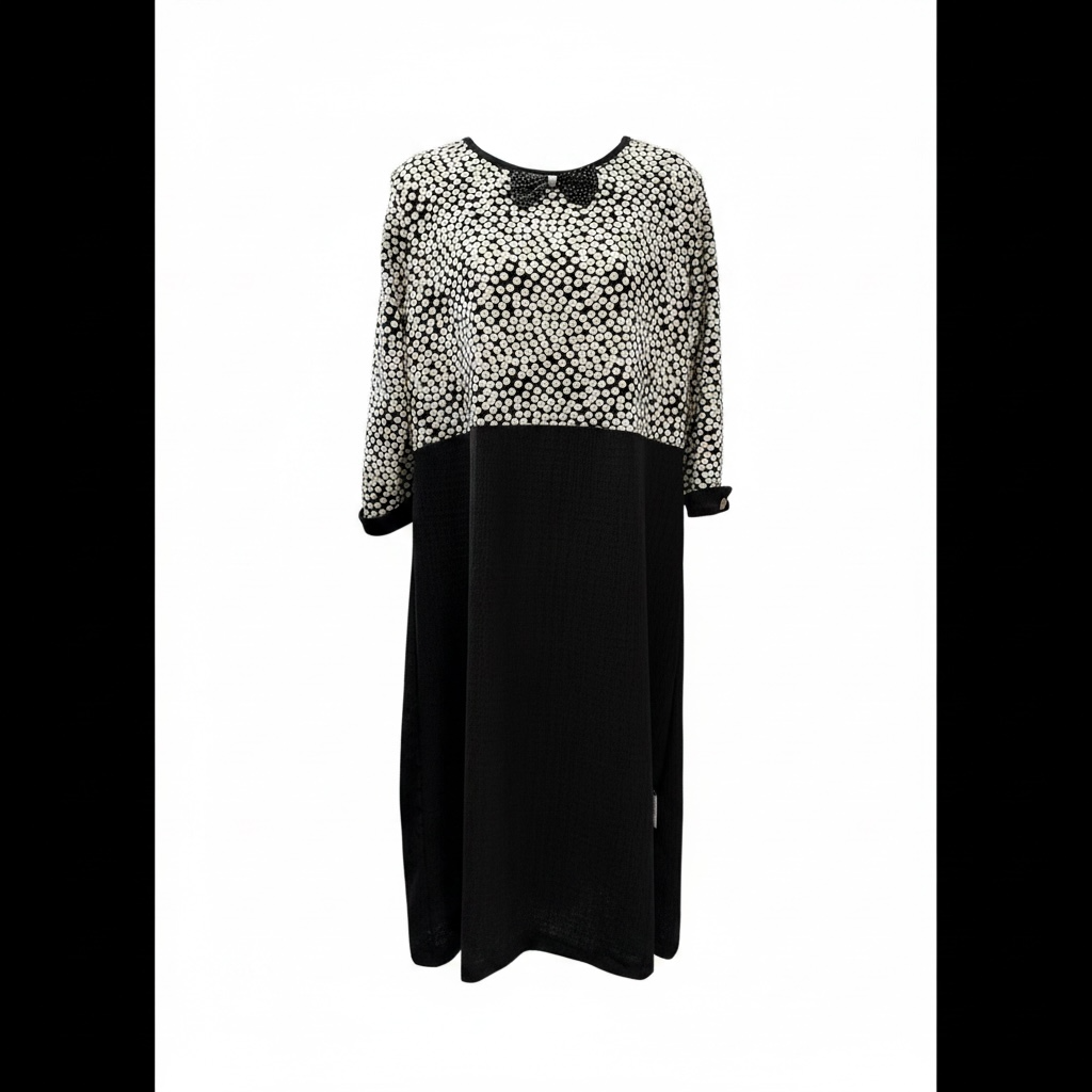 Robe adaptée manche longue | Mlle SCREW | A3B