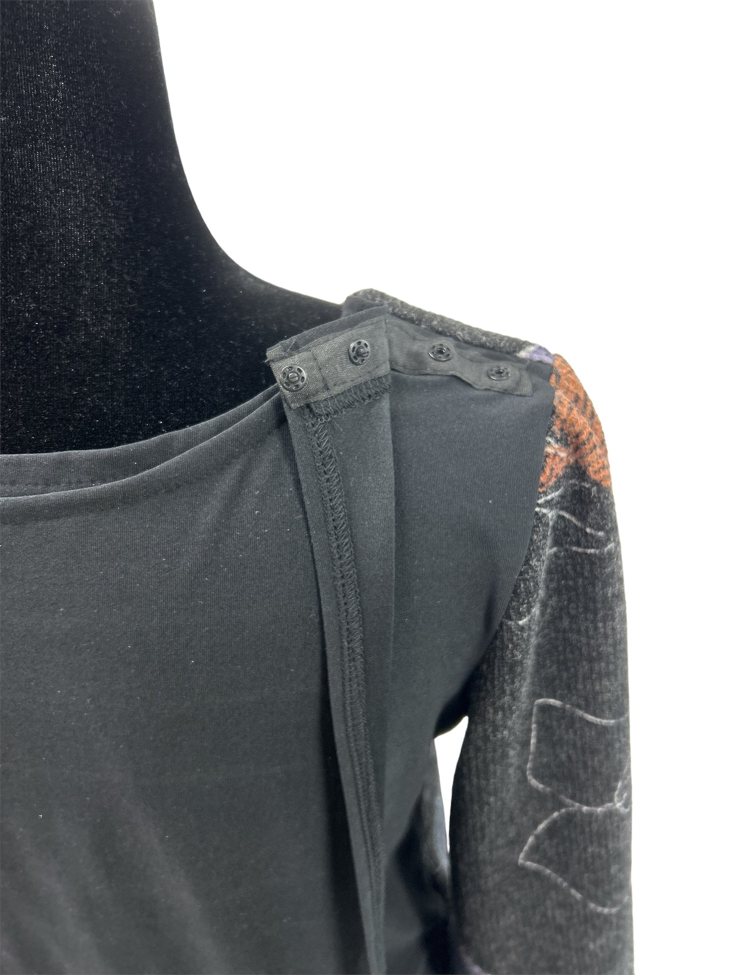 Chandail adapté imitation cardigan en tricot | Mode Québécoise | A3B