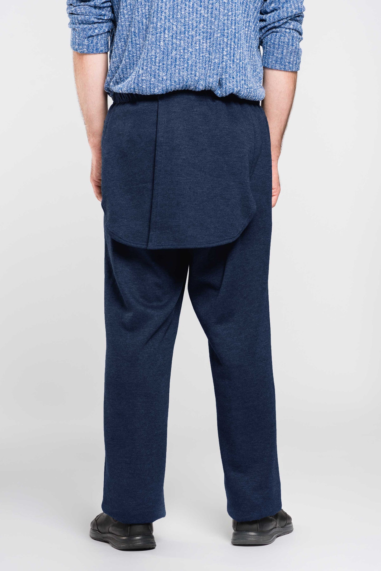 Pantalon marine sans fond, pour homme avec panneaux d'intimité en jersey | Modèle KHP28 | CCV