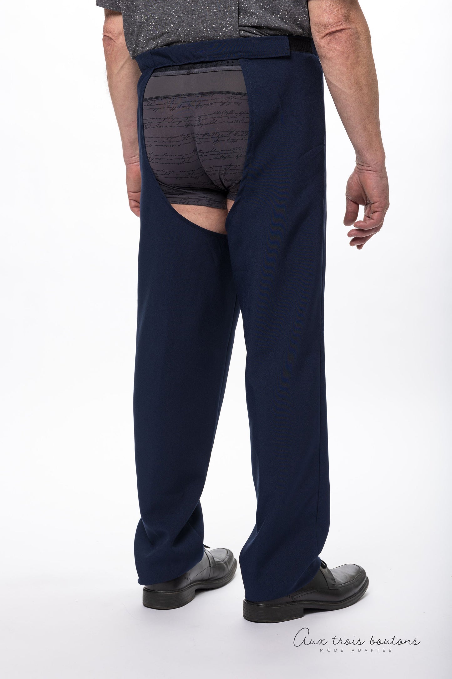 Pantalon gris sans fond | Modèle HP64015 | EZ