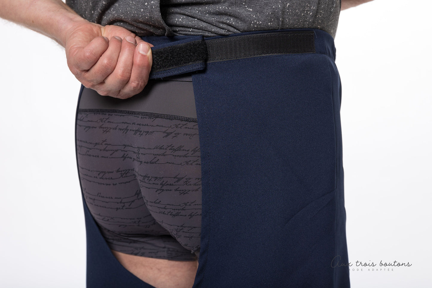 Pantalon marine sans fond | Modèle HP64015 | EZ