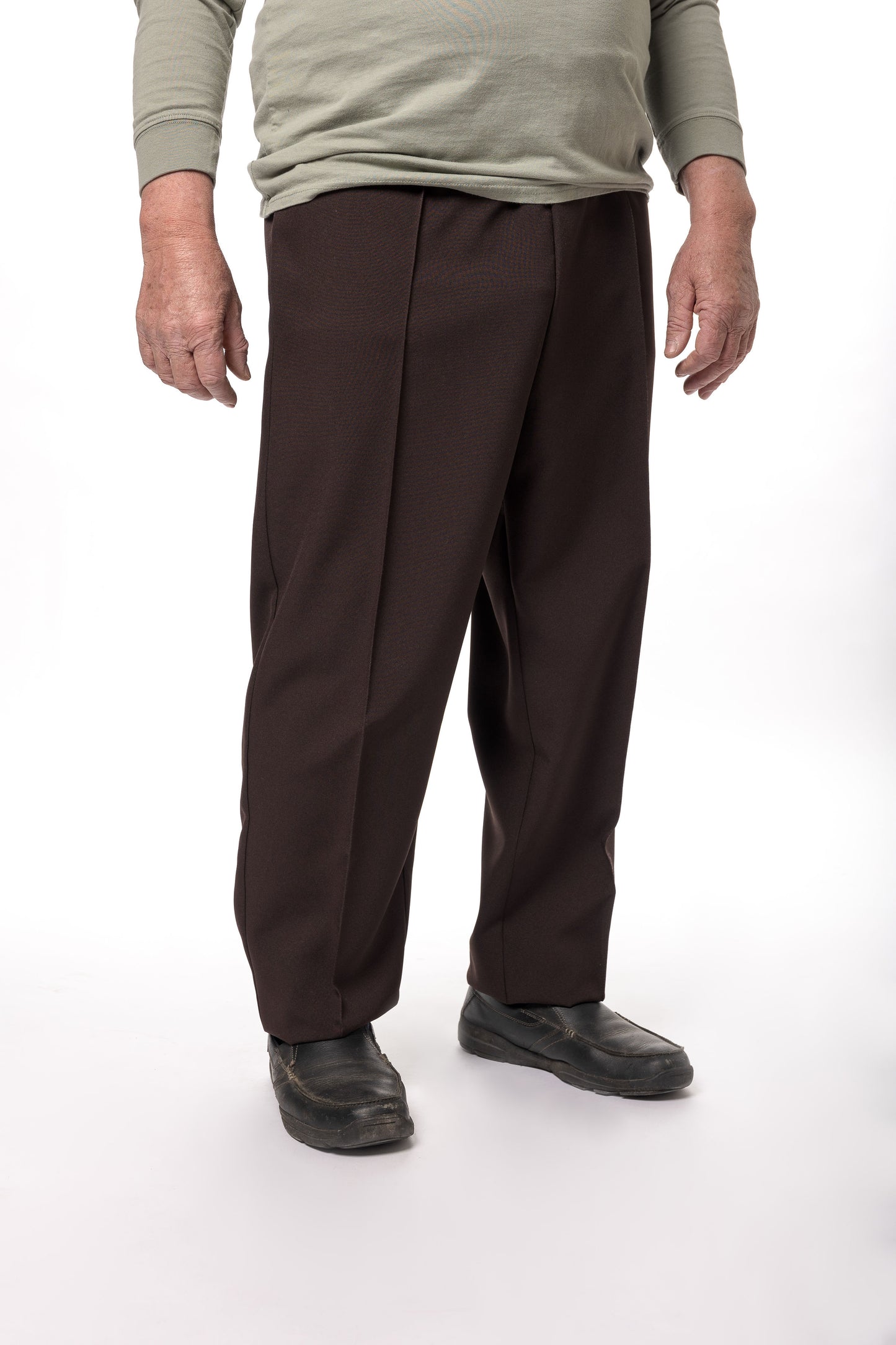 Pantalon adapté brun  pour homme | HP64080 | EZ