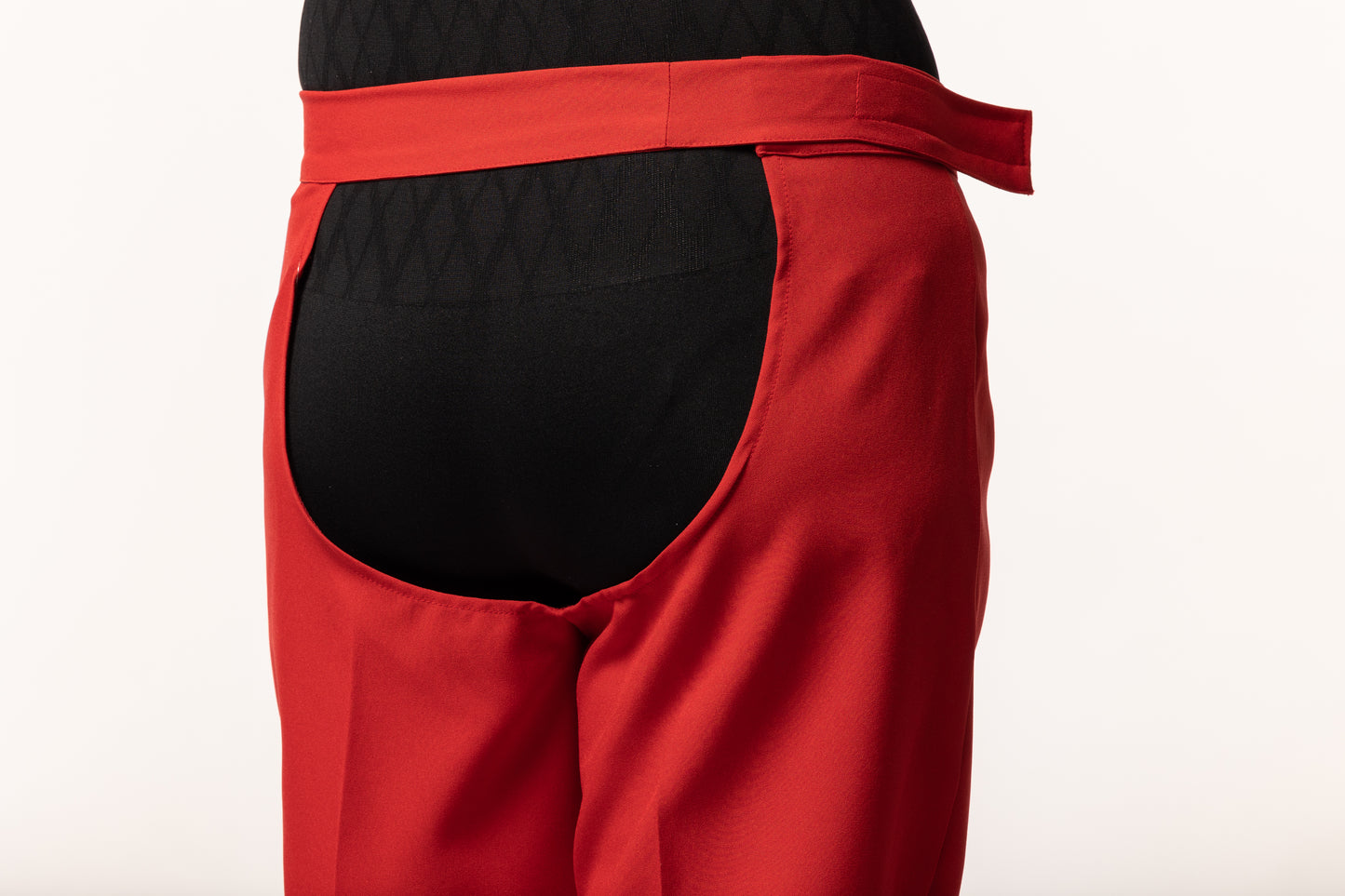 Pantalon rouge sans fond | Mode Québécoise | A3B